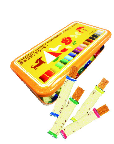 チョコサンドクッキー（クレパス柄）