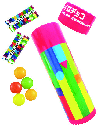 イロチョコ（クーピー柄）