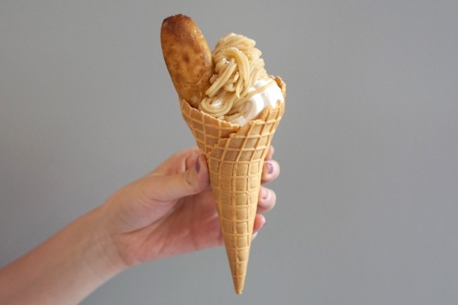 「濃い」ソフトクリーム専門店から「恋」愛成就の願いを込めた「白あん恋ソフト」