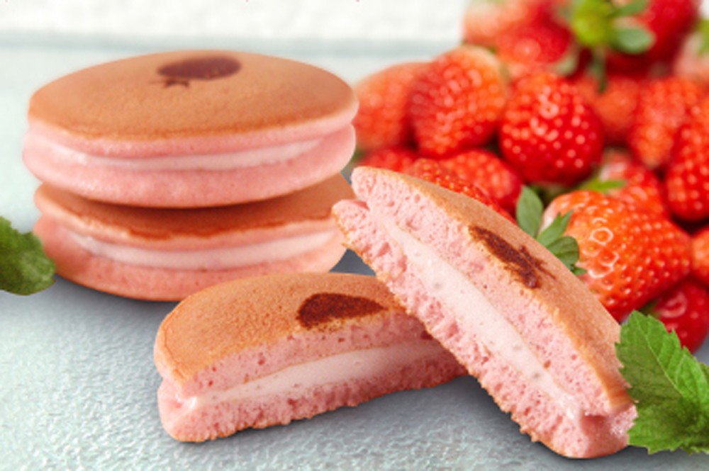 残暑のお土産におすすめ！　ひんやり「完熟いちごパンケーキ」
