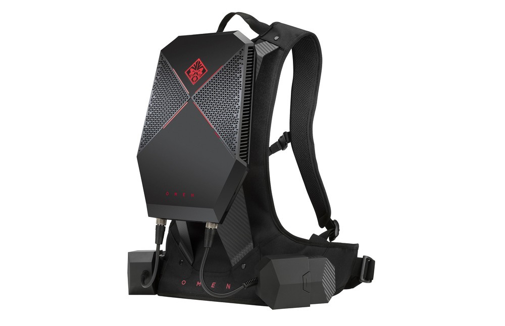 背負えるバックパックPC　VRゲームも楽しめるHP「OMEN X」