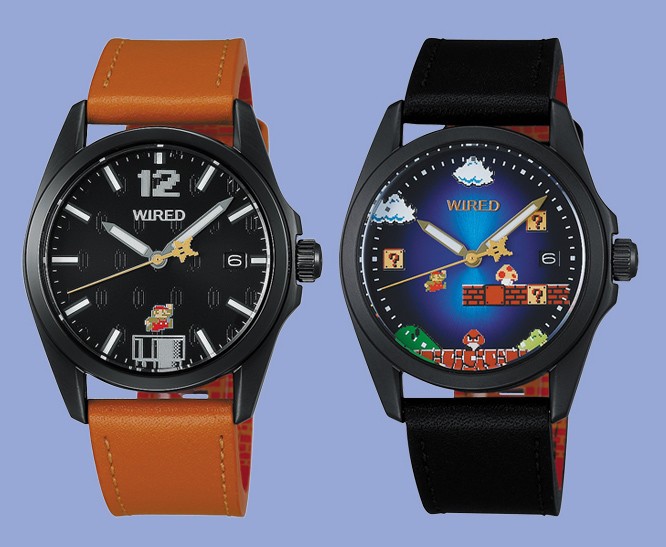 【1-1面】「スーパーマリオ」コラボの腕時計2モデル　数量限定で発売