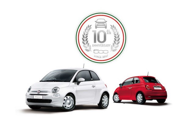 フィアット500誕生10周年　限定車「Fiat 500 Super Pop 10th Anniversary」発売