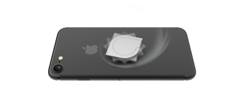 ハンドスピナー機能を備えたスマホ向けモバイルリング「ABSOLUTE iSpin」