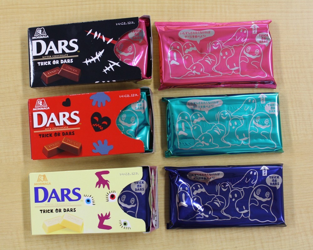 フレーバーごとにデザインが異なる