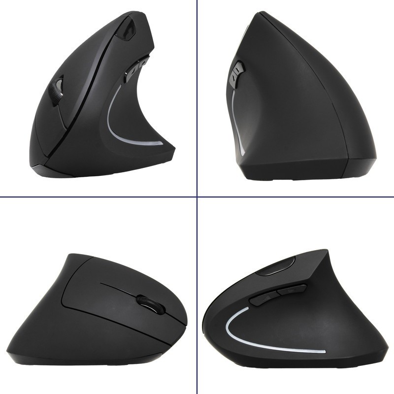 より自然な手首の状態で操作できるスリムなエルゴノミクスマウス