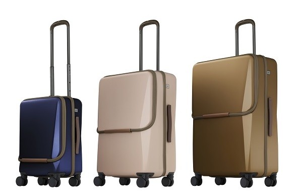 これは便利！　床に寝かせなくても荷物出し入れできるスーツケース