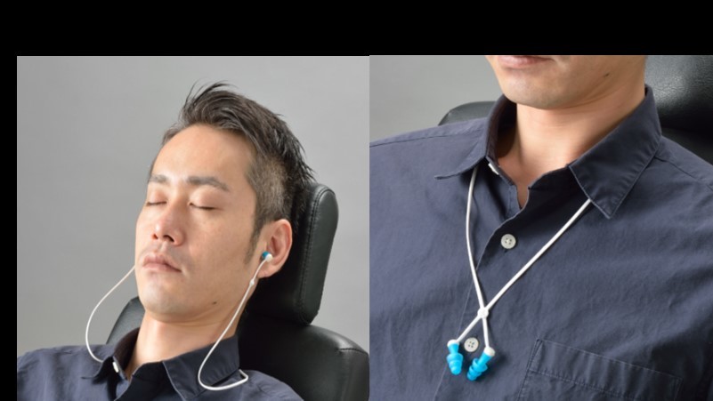 移動時の3大悩みを全て解決！　よくばり機能付き耳栓「耳らくんフライト」発売