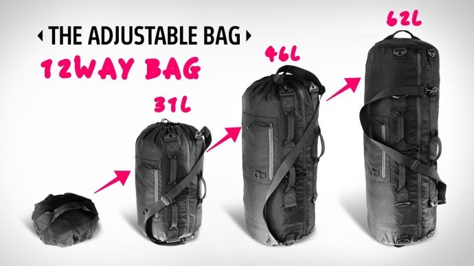 便利すぎる！　使い方自由、変幻自在のかばん「アジャスタブルバッグ」