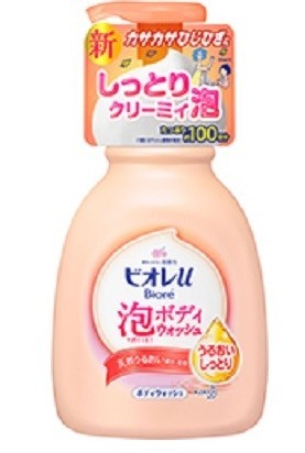 家族みんなの肌をうるおす「ボディウォッシュ」　泡で出てくるビオレ