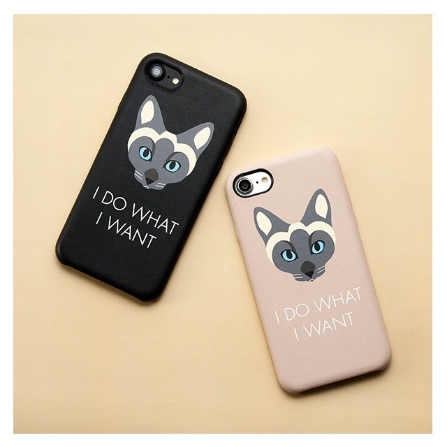 青い瞳のシャム猫デザインのiPhone 8／7／6s／6兼用ケース　「UNiCASE」から