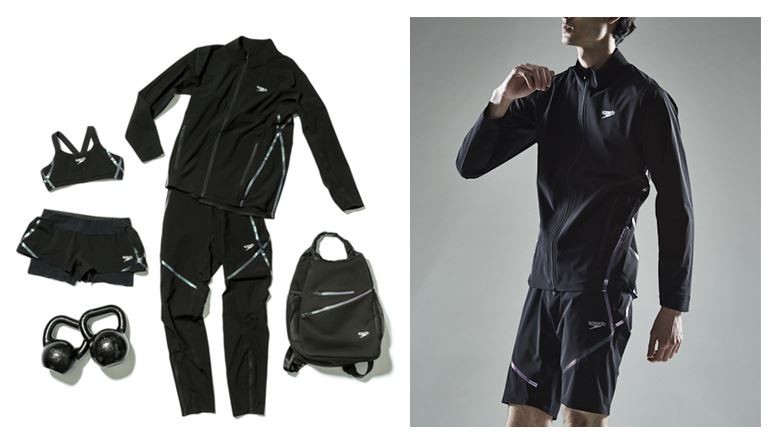 スイムウエアのトップモデルと同素材　ゴールドウイン「Speedo Workout」発売