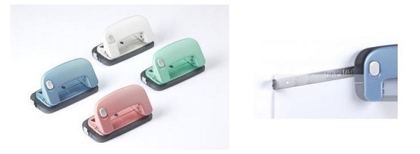 ゲージを収納したままでも使いやすい穴あけパンチ　「CHIFFONEL」発売