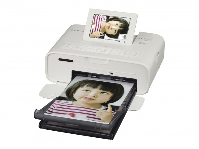 スマホの写真をワイヤレスプリント　コンパクトフォトプリンター「SELPHY CP1300」