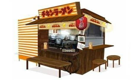 レトロな「チキンラーメン屋台｣が新宿にオープン　シメに1杯、いかが？