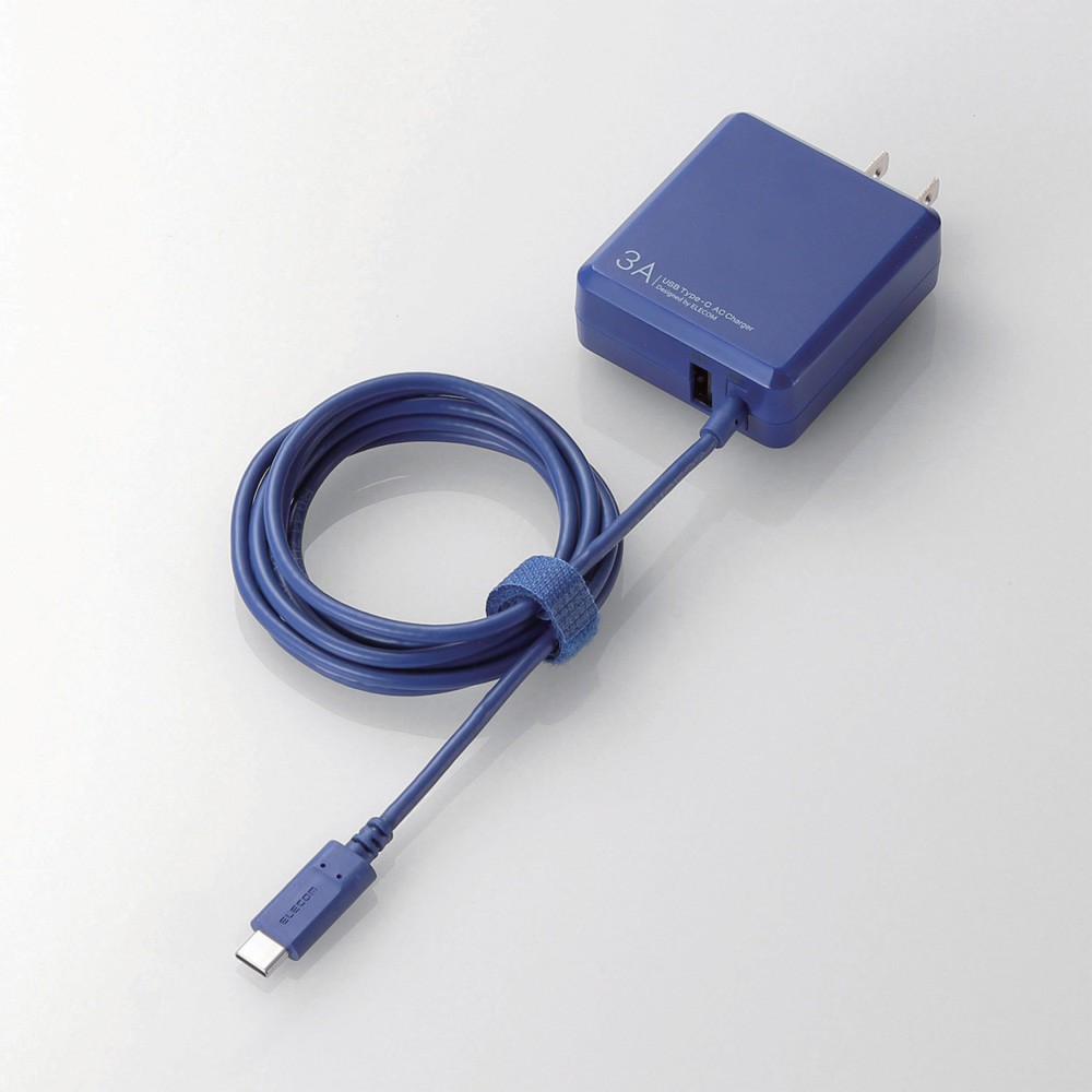 3.0Aの高出力、USB Type-Cコネクター搭載のAC充電器