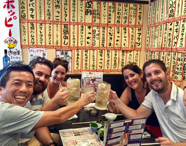 Encantado（初めまして）！　居酒屋で楽しくスペイン語交流　旅行者と気軽に