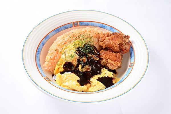 親子オムライス～日本食堂謹製デミグラスソース使用～