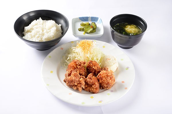 「唐揚げ定食」