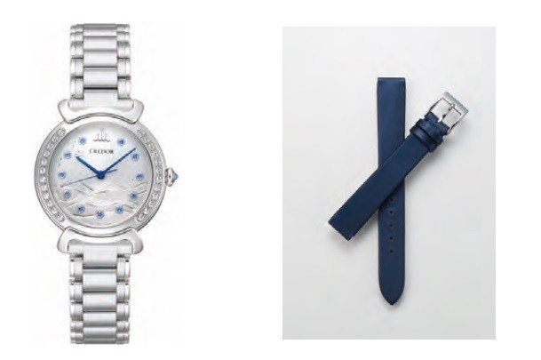 グラン・ブルーの青い世界を表現した優美なウオッチ
