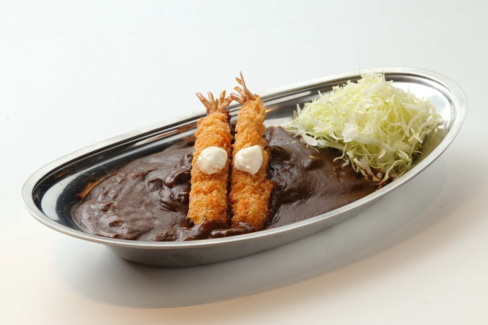 「エビフライ社長カレー」830円
