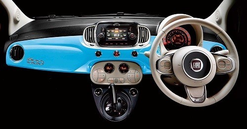 ブルーとホワイトで青空をイメージした限定車
