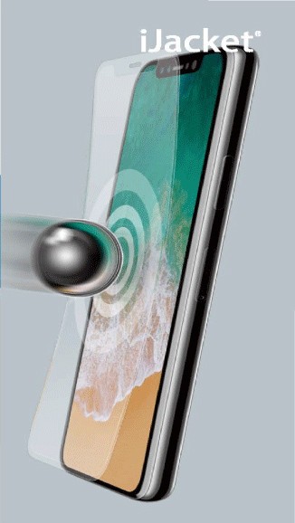 2つの素材でiPhone Xのガラスのフチまで衝撃から保護する液晶保護フィルム