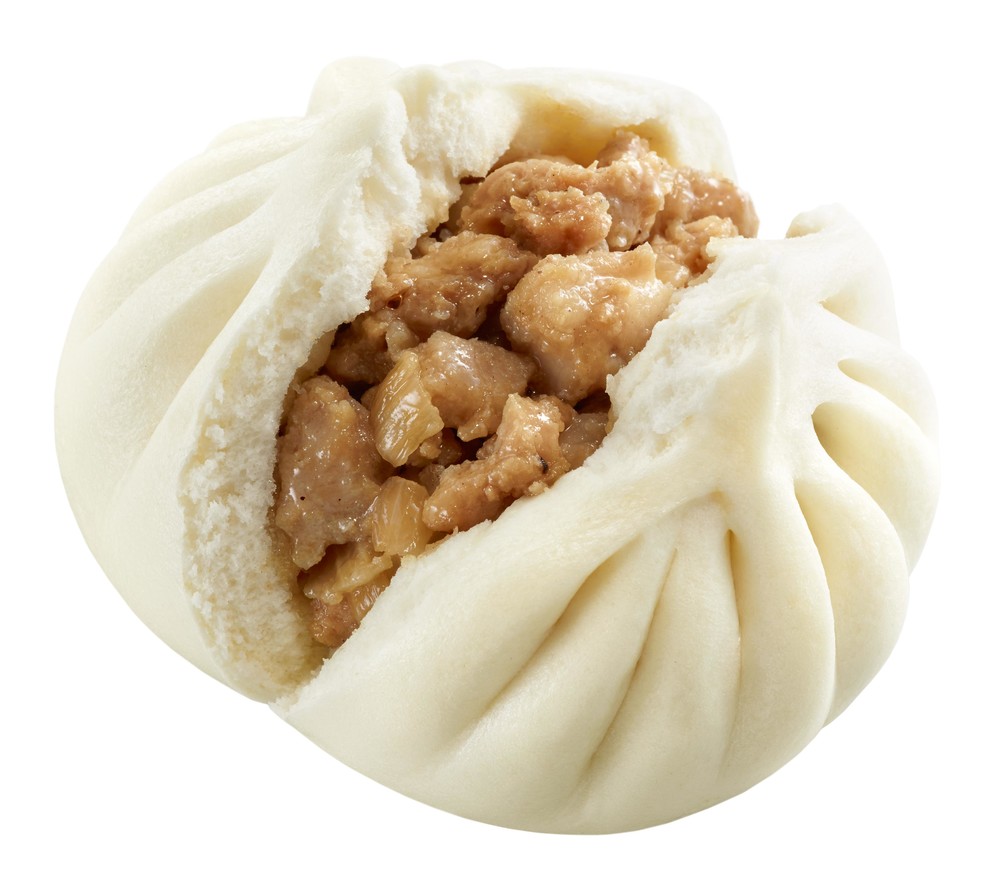 ゴロッと食感の豚バラ肉たっぷり！　ミニストップのほかほか「極旨肉まん」