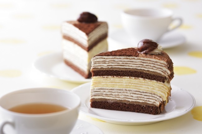 きれいな層が見える