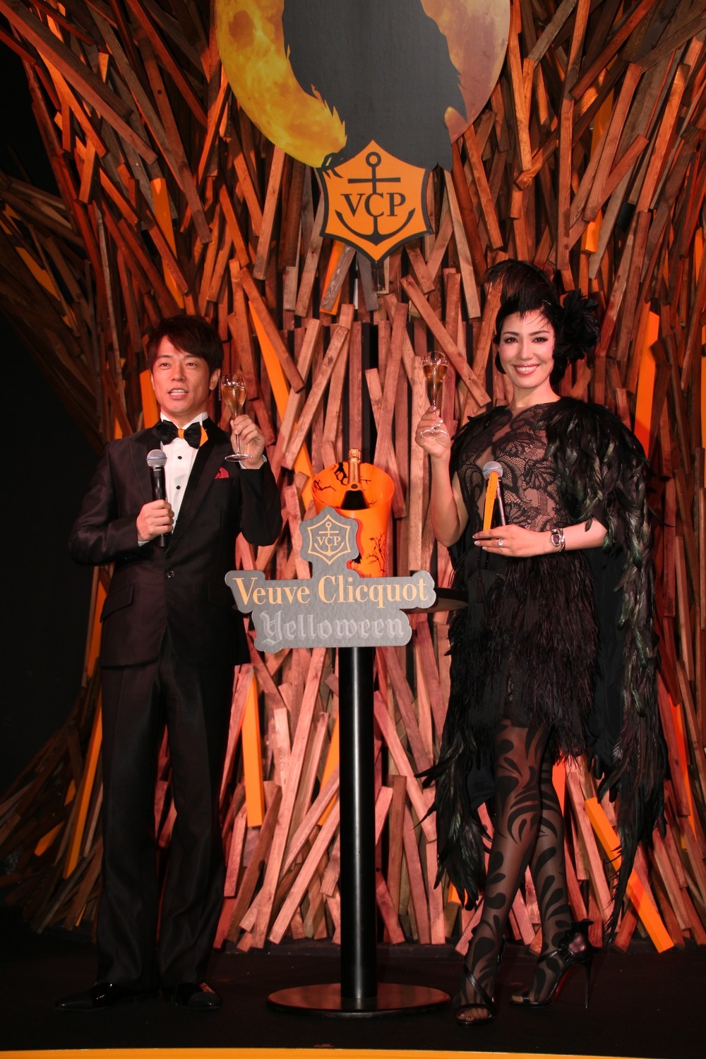 2人のハロウィン仮装