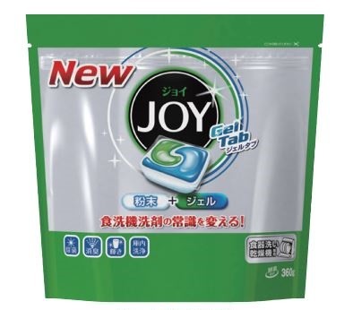 食洗機の常識が変わる　こびりつき汚れも手洗い不要な洗剤「ジョイジェルタブ」