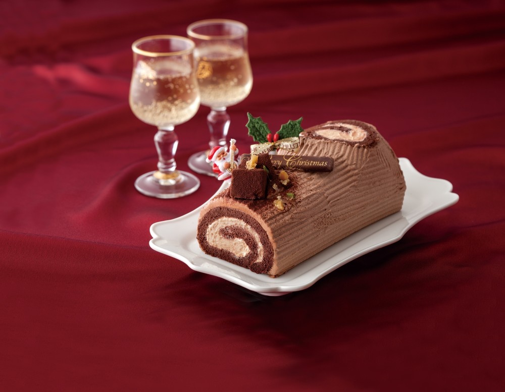 90％糖質オフのブッシュドノエル