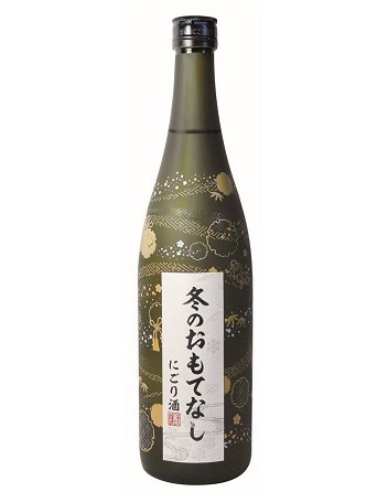 フルーティーでなめらかな舌触り　濃醇甘口の「冬のおもてなし にごり酒」