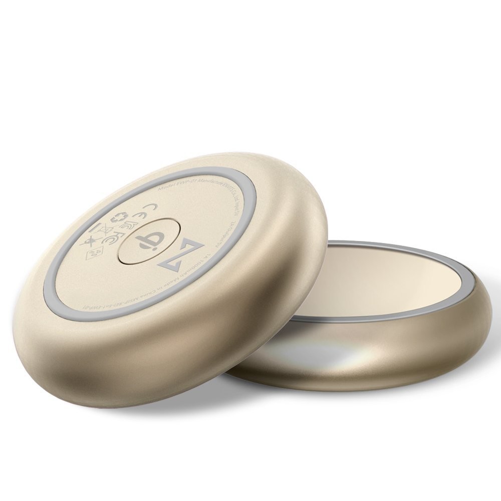 緊急時に助けてくれる1000mAhバッテリー内蔵、「Qi」対応ワイヤレス充電器