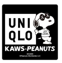 第2弾は真っ黒スヌーピー！　ユニクロ「KAWS×PEANUTS」発売