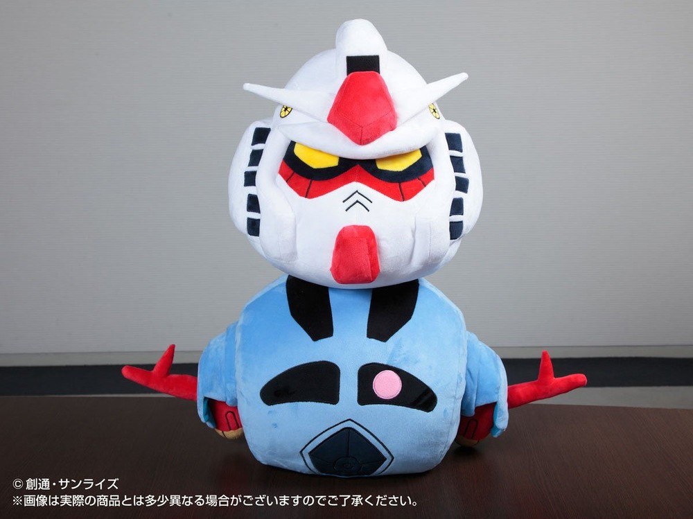 ひとやすみヘッドクッションに「ガンダム」「ジオング」が登場　ひとときのやすらぎ、どうぞ！