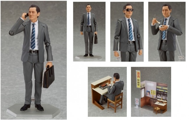 ドラマ「孤独のグルメ」五郎さん可動フィギュア　豊富な付属パーツで劇中シーンをリアル再現
