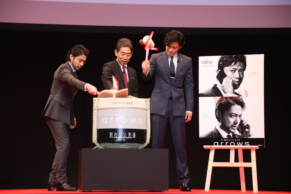 鏡割りも行われた