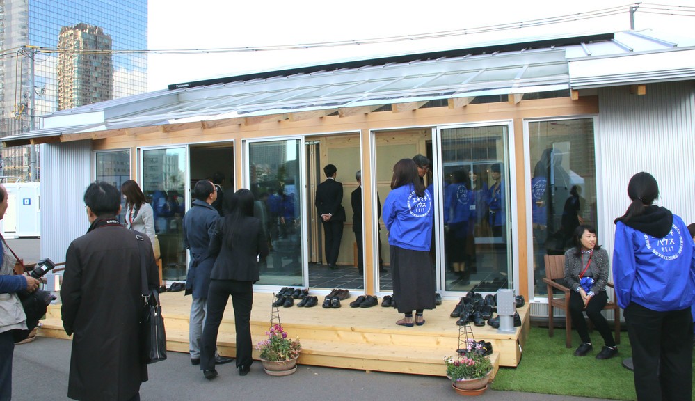 武庫川女子大学大学院のZEH「キセカエハウス」