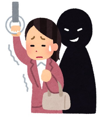 「この人痴漢かも...」　こんな男は怪しい！「わざと狭いスペースに」「手のひらが触れる」
