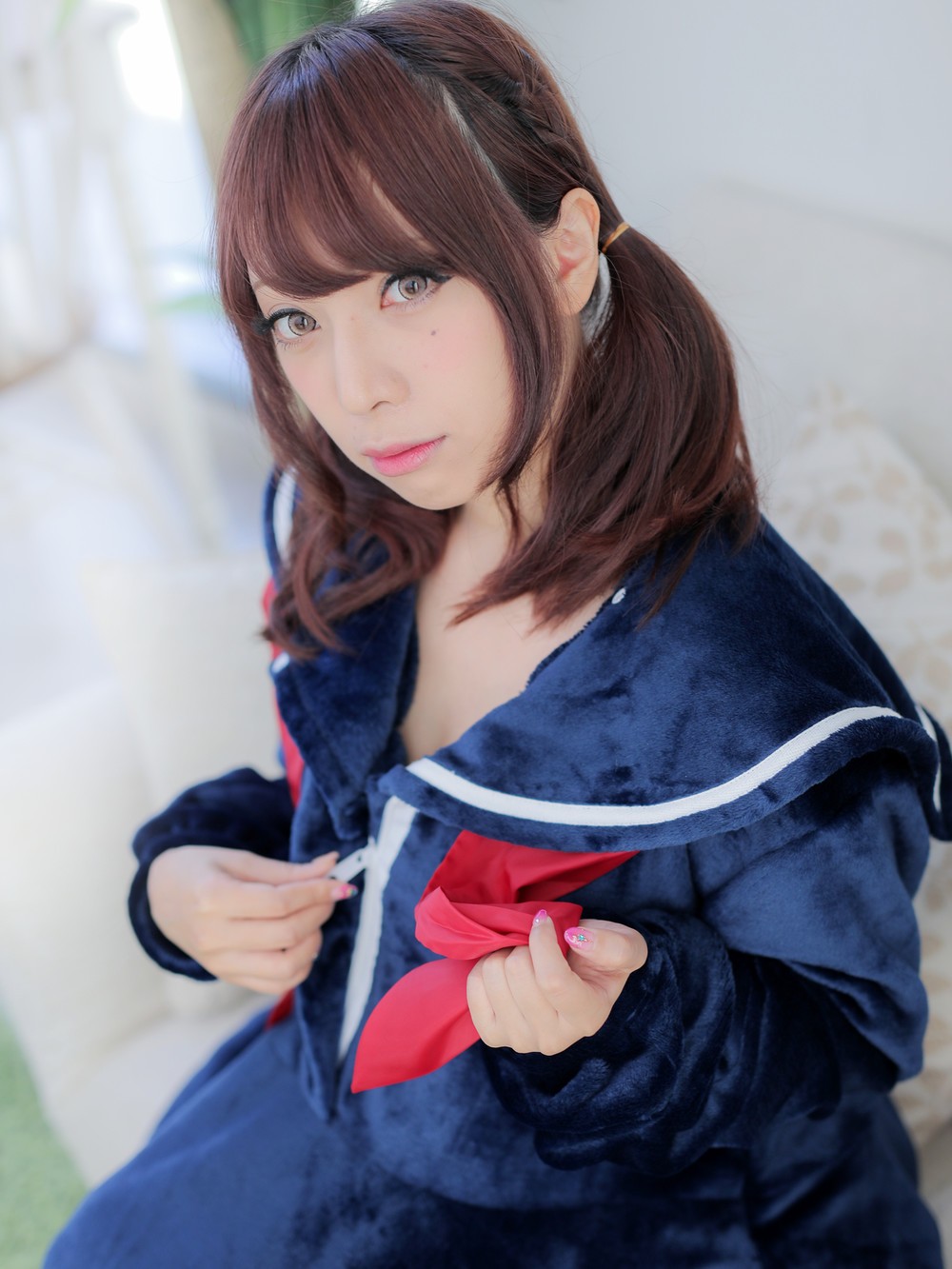 「着る毛布セーラー服2018」
