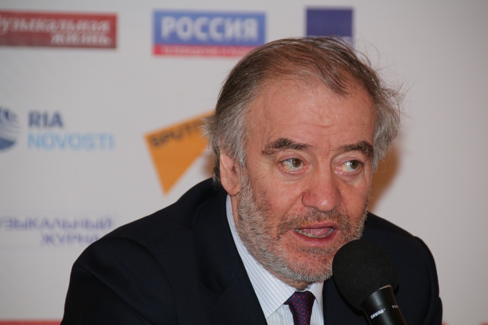 ワレリー・ゲルギエフ氏／「ロシアの季節」閉幕式より