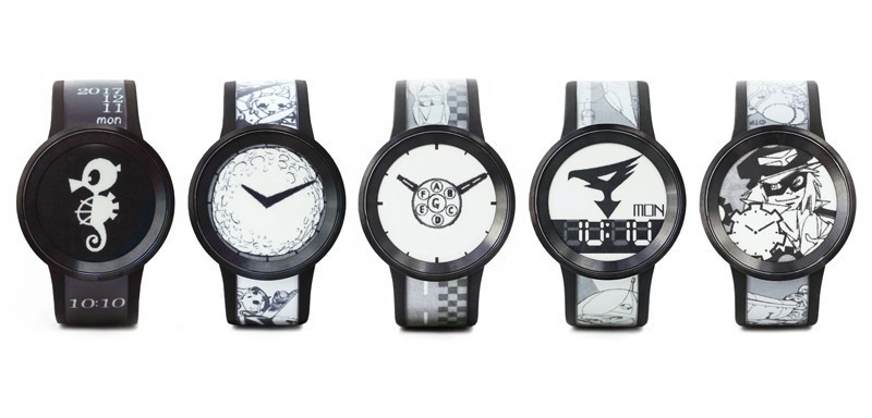 「ガッチャマン」「ヤッターマン」電子ペーパー搭載ウオッチ　全世界550個限定