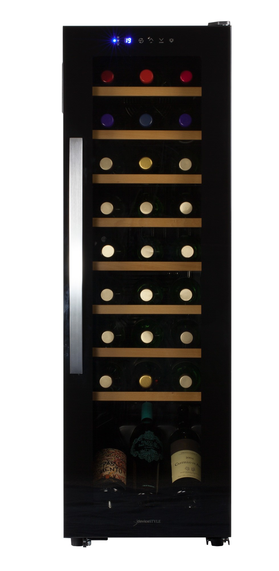 静粛性と冷却能力を両立した27本収納ワインセラー　「加温機能」も