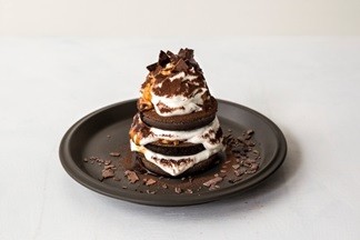 「ブラックティラミスパンケーキ」