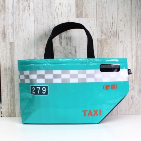 「TAXIES トートバッグ グリーンキャブ」
