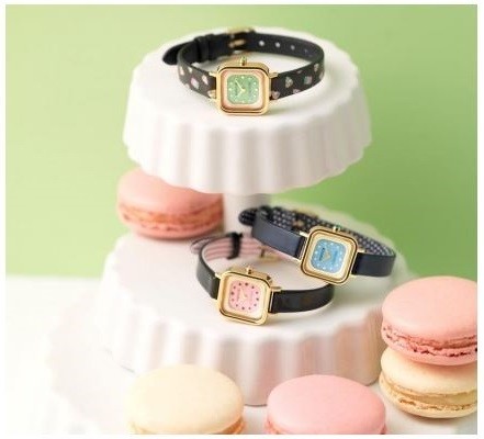 スイーツみたいな時計　最新かわいい「wicca」と老舗パティスリー「ラデュレ」がコラボ