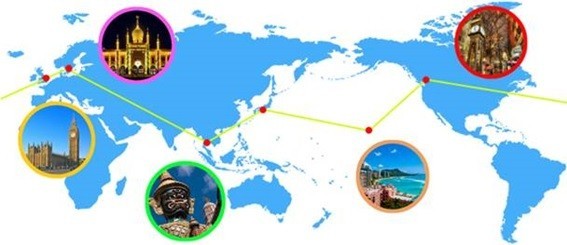 20万円で世界一周しちゃおう
