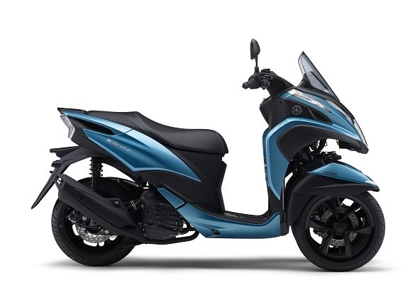 さらに進化した個性的なフロント二輪
