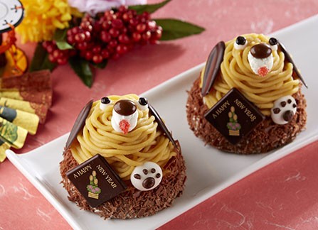 東京會舘のワンダフルケーキ！　2018年幕開けにぴったりだわん